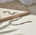 Matin — 1.8 Ct Moissanite Gold & Platinum Bracelet in Sterling Silver by Trendsi