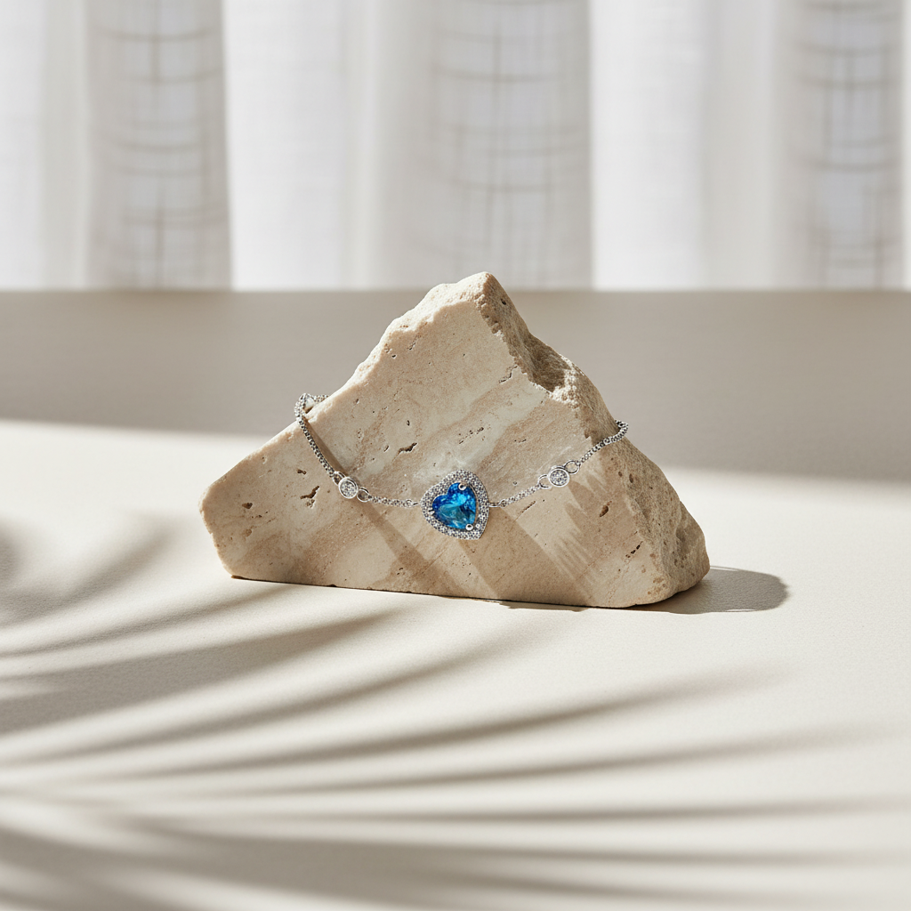 Soirée — 1 Ct Moissanite Bracelet in Sterling Silver by Trendsi